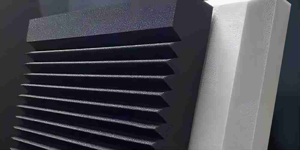 Polyurethane rigid (all-water) open-cell foam material with good noise reduction property