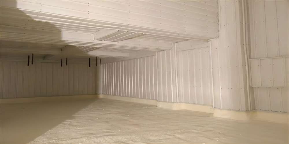Polyurethane spraying techniques