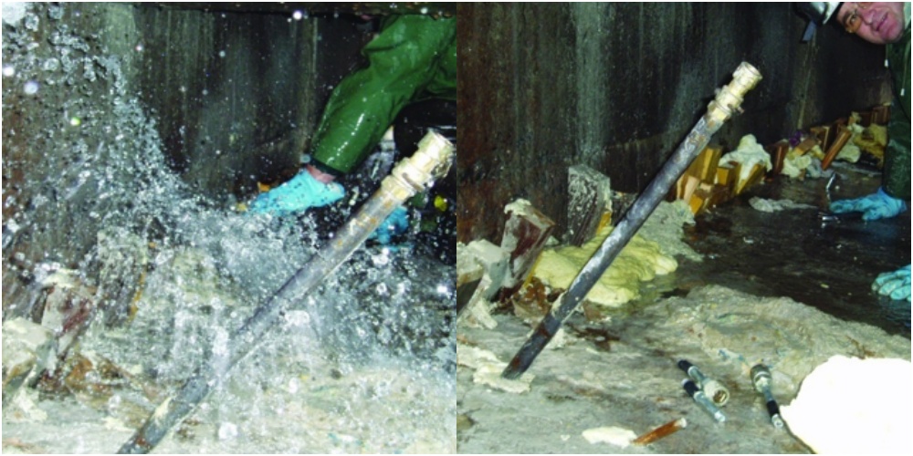 Introduction of underground water blocking materials               - Polyurethane polymer material